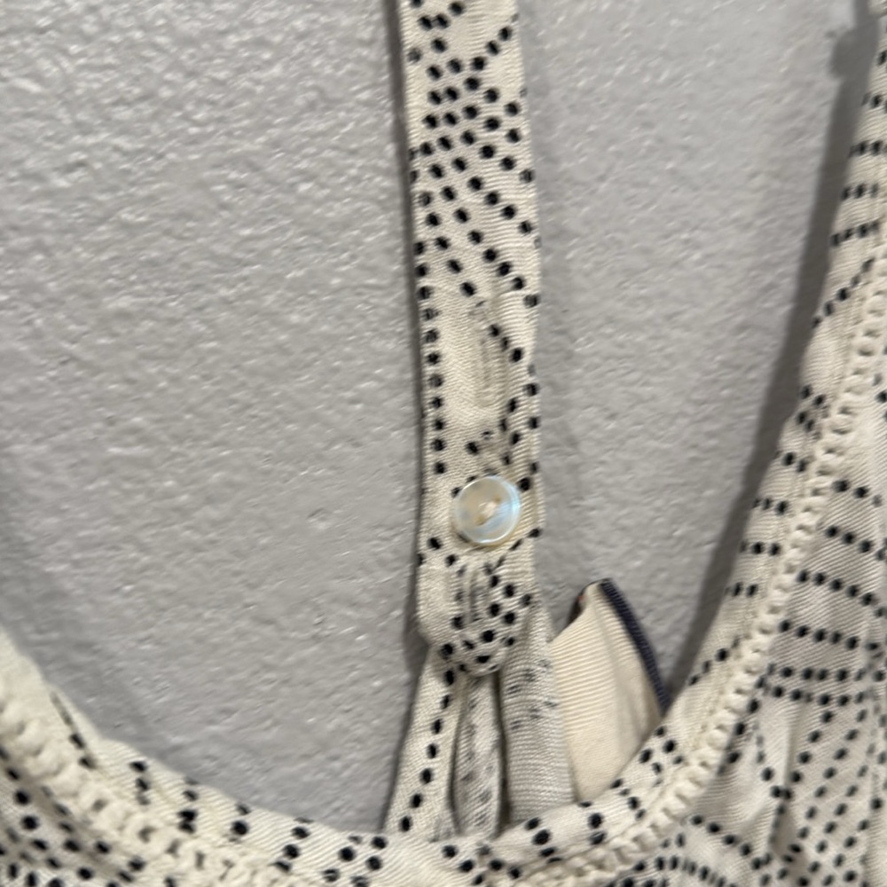 Roxy Monochrome Patterned Halter Romper - image 3